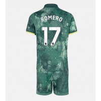 Tottenham Hotspur Cristian Romero #17 Tretí Detský futbalový dres 2024-25 Krátky Rukáv (+ trenírky)